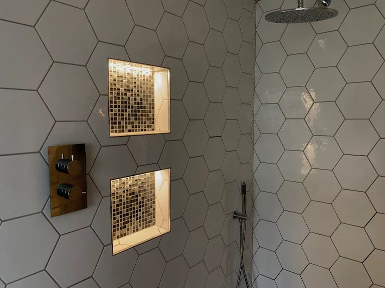 honey comb tiles